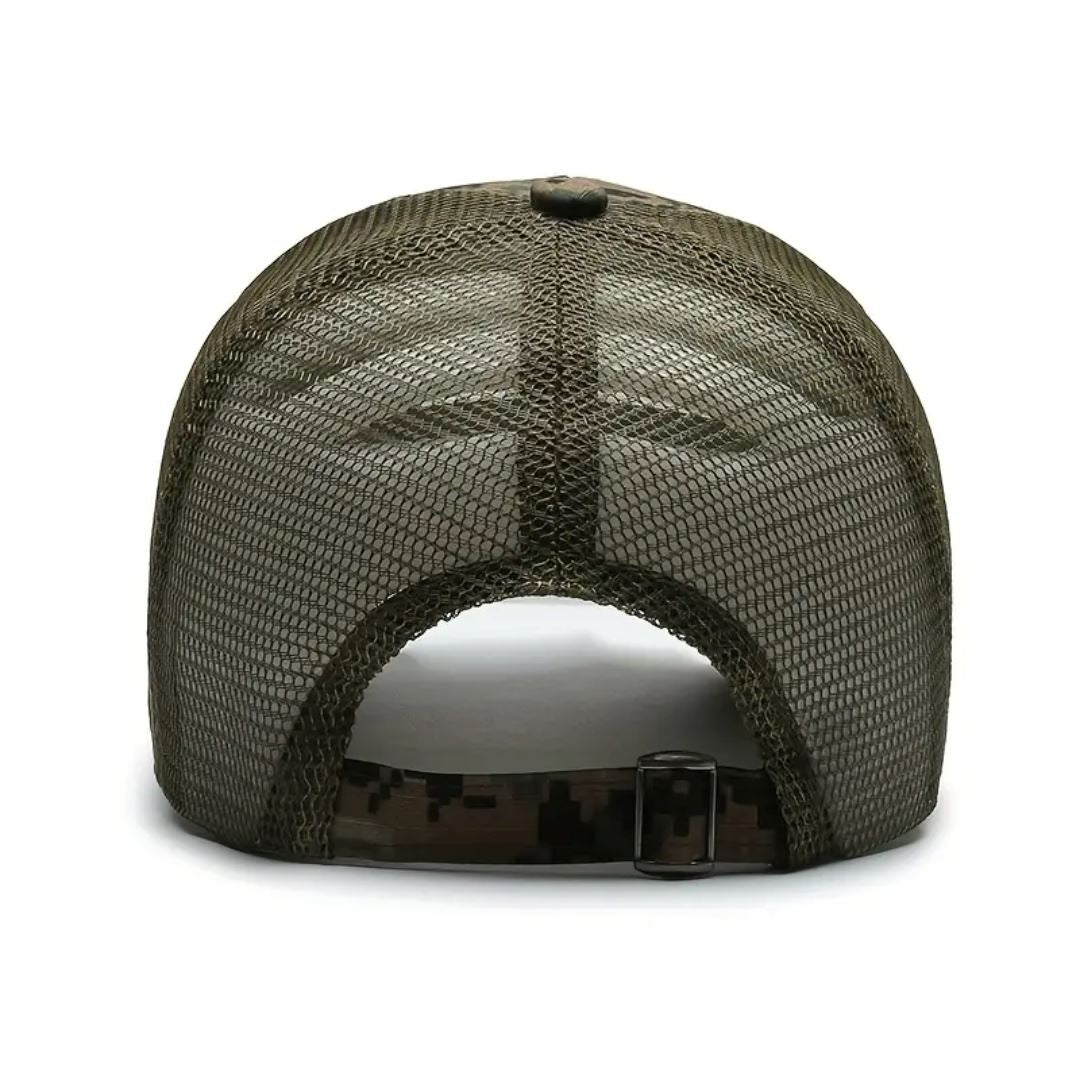 American Flag Camo Adjustable Hat