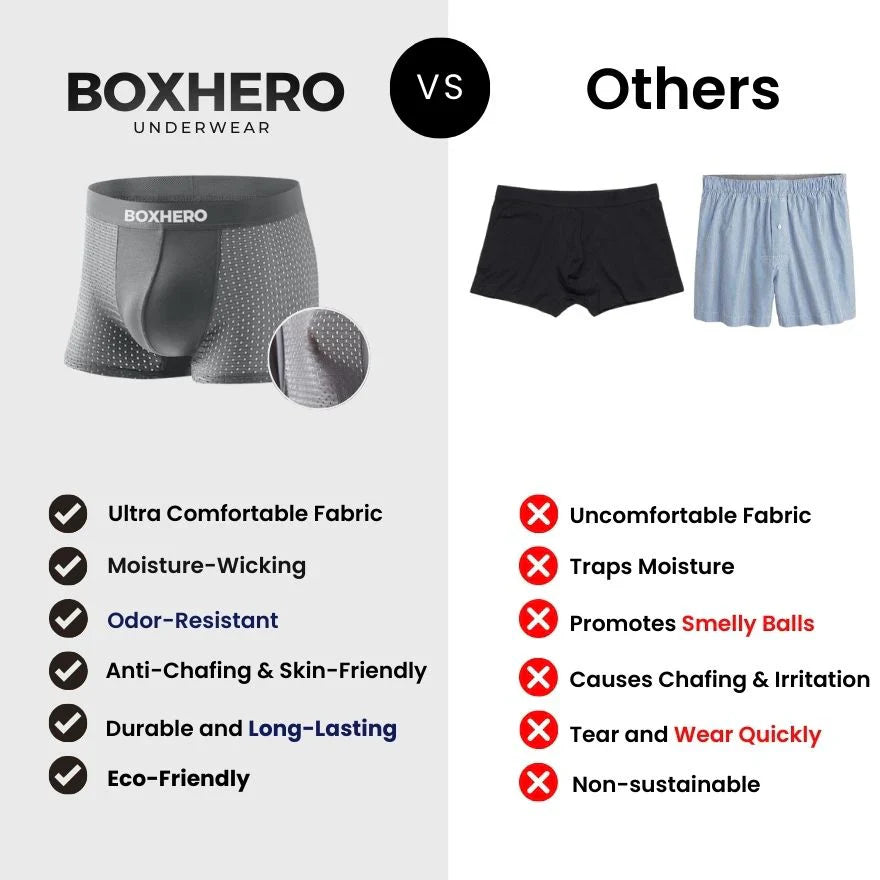 BOXHERO - BambooFiber Technology [BUY 5 | GET + 5]