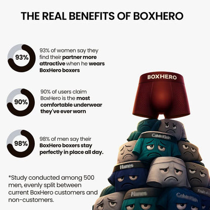 BOXHERO - BambooFiber Technology [BUY 5 | GET + 5]