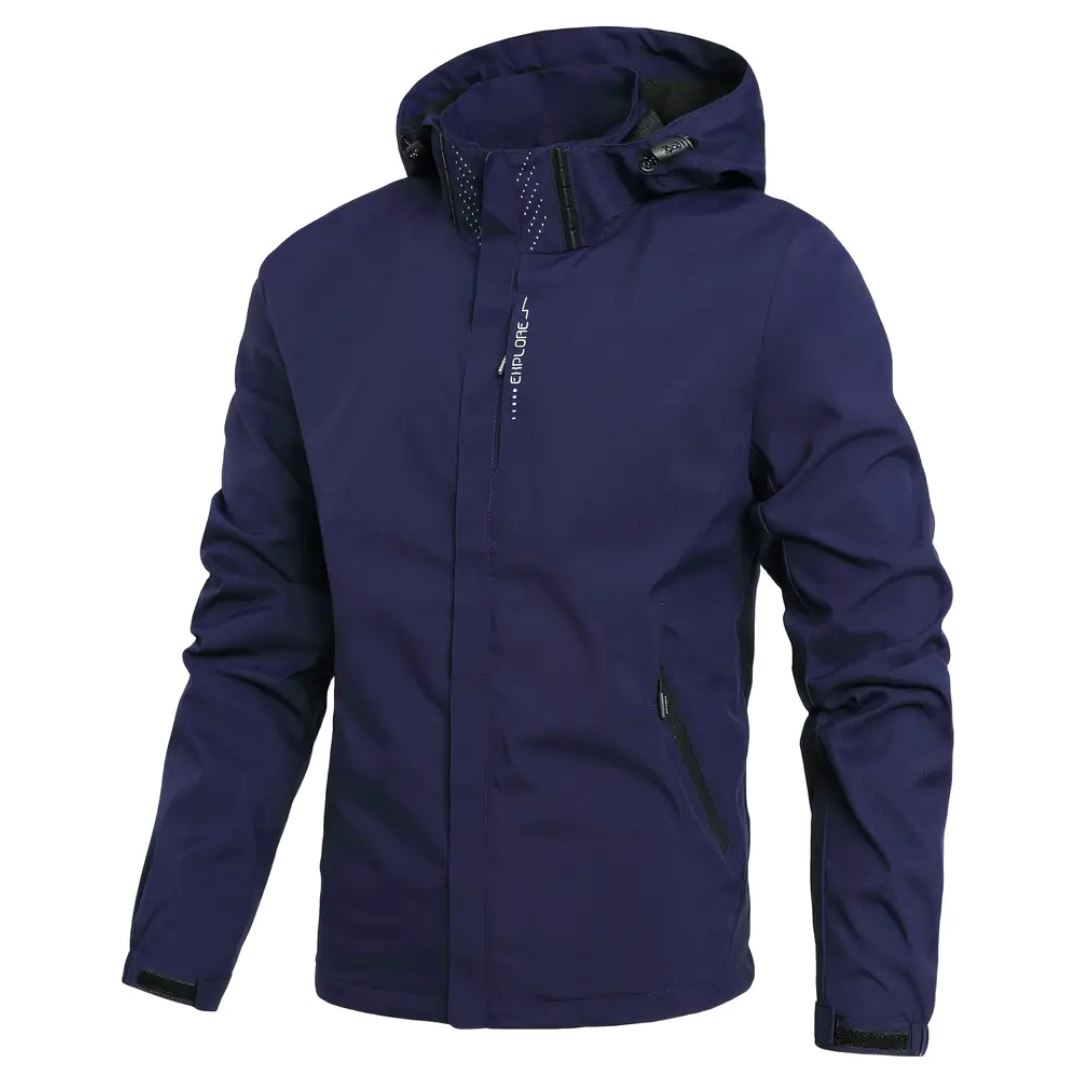 Men's Waterproof Rain Jacket Coat